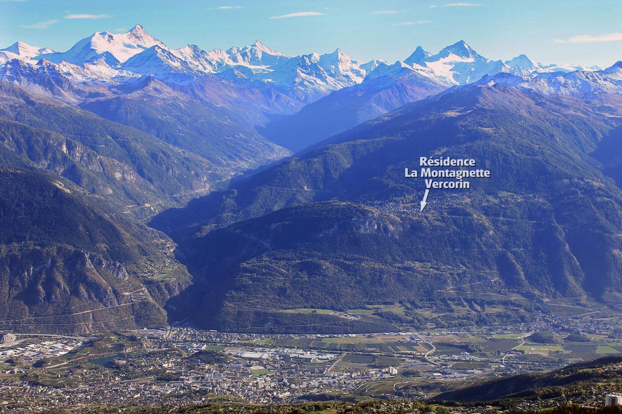 La Montagnette, Vercorin Eksteriør billede